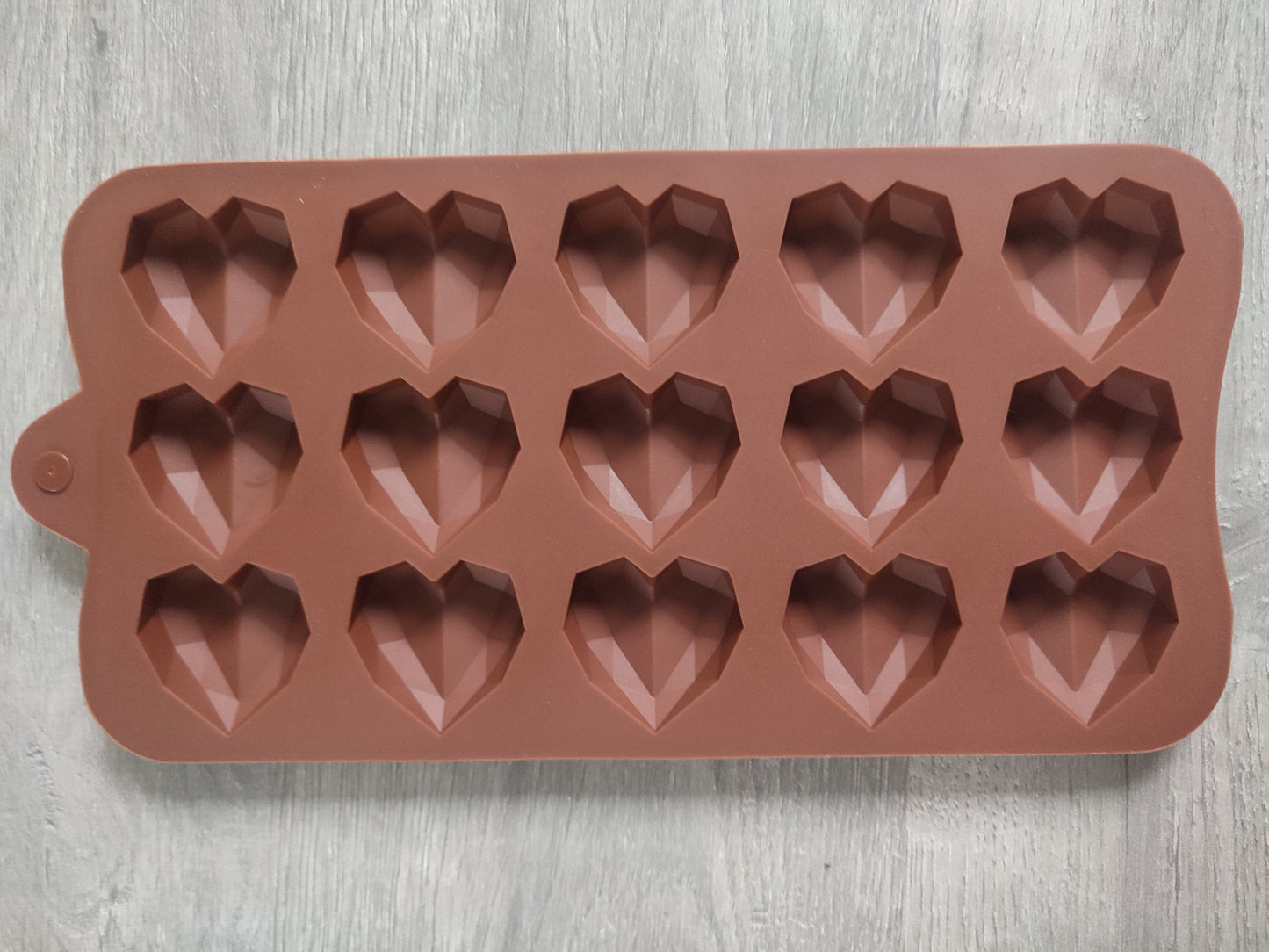 Moule coeur graphique