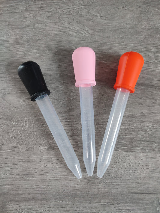 Lot de 3 pipettes