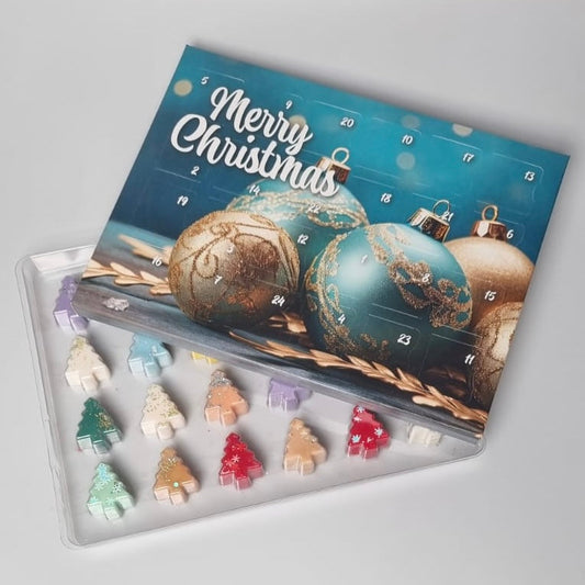 Calendrier de l'avent "boules de Noël"